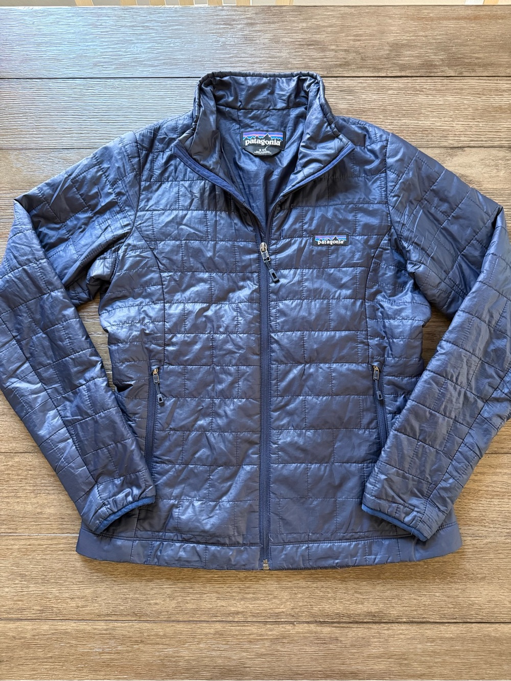 Patagonia - Women’s Nano Puff Navy Blue Puffer Jacket